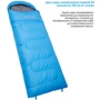 Спальный мешок MOUSSON TOUR R BLUE: Верхняя температура комфорта +15 °C