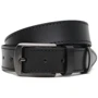 Чоловічий ремінь Borsa Leather чорний (V1115GX17-black)