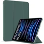 Аксесуар для iPad BeCover Tri Fold Soft TPU Silicone Dark Green для iPad Pro 11 M4 2024 (711746)