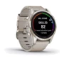 Смарт-часы Garmin Fenix 7S Pro Sapphire Solar Soft Gold with Limestone Leather Band (010-02776-30): Материал корпуса Армированный волокном полимер с металлической задней крышкой