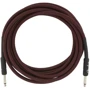 Кабель инструментальный Fender Cable Professional Series 15' Red Tweed