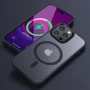 Чехол для iPhone Mobile Case TPU+PC Metal Buttons with MagSafe Colorful Black for iPhone 14 Pro фото 6