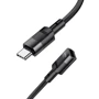 Кабель Hoco Cable USB-C to USB-C U107 Female 3A 1.2m Black: Тип USB-C - USB-C F