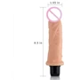 Реалистичный вибратор LoveToy Real Feel Cyberskin Vibrator 3 Flesh 8,5 "