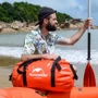 Сумка-баул водонепроницаемая Naturehike NH20FSB03, 90 л, красная (6927595744314): Цвет красный