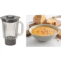 Кухонный комбайн Kenwood KHC29.H0WH Prospero +: Материал насадок металл