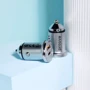 Зарядное устройство Proove Car Charger USB-C+USB Viraty 45W Silver фото 5