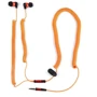 Наушники проводные Satzuma "Bungee" оранжевые (GBE-ORANGE)