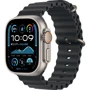 Apple Watch Ultra 2 2024 GPS + Cellular 49mm Natural Titanium Case with Black Ocean Band UA фото 7