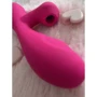 Вибратор-кролик 3 в 1 Alive Caribbean Shine Magenta с вакуумом и пульсирующей стимуляцией точки G