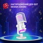 Конденсаторний мікрофон USB Fifine TAM6W White: Роз'єм USB