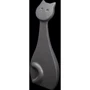 Статуэтка в форме кота Linea Sette Ceramiche N700/B 34 см черный