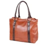 Женская сумка тоут Laskara коричневая (LK-DD210-cognac): Стиль Повседневный (Casual)