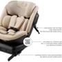 Автокресло Kinderkraft Xpedition 3 i-Size Beige (KCXPED03BEG0000) фото 11