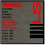 Струна для гитар Струны YAMAHA BSA200L BASS STAINLESS STEEL (45-105)