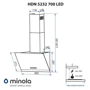 Витяжка Minola HDN 5232 BL / INOX 700 LED фото 12