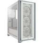 Корпус Corsair iCUE 4000X RGB Tempered Glass White (CC-9011205-WW): Форм-фактор материнської плати ATX/MicroATX/Mini-ITX