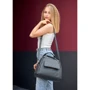 Жіноча спортивна сумка Sambag Vogue BKS сіра (90153009): Тип ручки Со съемным ремнем, Плечевой ремень, С двумя ручками, Короткая ручка