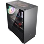 Корпус DarkFlash DLM22 Black: Матеріал передній панелі металл