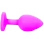 Анальная пробка Boss Series - Jewellery Pink Silicon PLUG Medium Light Blue (BS6400085)
