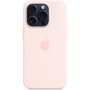 Чехол для iPhone Apple iPhone 15 Pro Silicone Case with MagSafe - Light Pink (MT1F3ZM/A): Цвет розовый