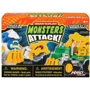 Ігровий набір Road Rippers Snap'n Play Monsters Attack - White yeti vs Green log truck (20303)