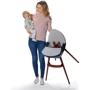 Стульчик для кормления 2 в 1 Kinderkraft Finix Grey (KHFINIX0GRY0000) фото 13