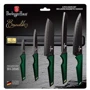 Набор кухонных ножей Berlinger Haus Emerald Collection с магнитной планкой 6 предметов (BH 2696): Наименование Набор кухонных ножей 6 пр.