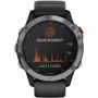 Смарт-часы Garmin Fenix 6 Solar Silver with black band (010-02410-00): Тип гаджета Взрослые смарт часы