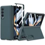 Аксесуар для смартфона GKK Leather Wallet with Stand Gray/Green для Samsung F936 Galaxy Fold 4