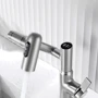 Смеситель для раковины Lefton Single-Hole Rotatable Faucet with Temperature Display-BF2204 Brushed Nickel: Тип излива Многонаправленный