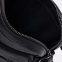 Чоловіча сумка через плече чорна Keizer (K12004bl-black): Фактура Матовая, Зернистая