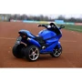 Трёхколёсный мотоцикл Kidsauto Moto S c пультом и EVA колесами синий: Материал корпуса пластик