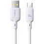 Кабель Baseus USB Cable to USB-C Silky Series 100W 2m White (P10377703213-01)