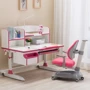 Парта GT Racer DS-1703 Pink: Ширина, см 65