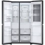 Холодильник Side-by-Side LG GC-Q257CBFV: Размеры ВxШxГ, см 179х91.3х73.8