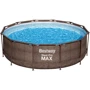 Бассейн Bestway каркасный 366-100 см (56709) (фильтр-насос, лестница, в коробке)