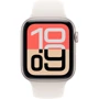 Apple Watch SE 3 GPS + Cellular 44mm Starlight Aluminium Case with Starlight Sport Band - S/M (MEPE4)