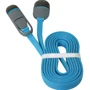 Кабель Defender USB Cable to Lightning/microUSB 1m Blue (87487): Длина 1 м