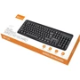 Клавиатура Xtrike ME KB-229 USB UA Black (KB-229UA): Интерфейс подключения USB