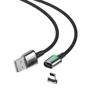 Кабель Baseus USB Cable to Lightning Zinc 2m Black (CALXC-B01): Тип USB Cable - Lightning