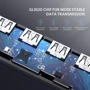 Адаптер Ugreen Adapter CM219 USB to 4xUSB3.0+MicroUSB Space Gray (50985) фото 5