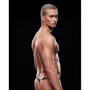 Мужские стринги Low Rise V-string, темно-серый M/L