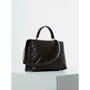 Жіноча сумка-сетчел Guess Blakely Top Handle Flap чорна (HWVG7663180-BLA): Стать жіночий