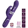 Вибратор с ротацией и толчками LYBAILE Pretty Love Coale Dark Purple (BW-500013-2)