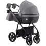 Коляска 2 в 1 Adamex Hybryd Plus BR240 графит - черная кожа (выдавленная точка) (623684): Возможность установки люльки есть