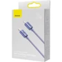 Кабель Baseus Cable USB-C to Lightning Crystal Shine 20W 2m Purple (CAJY000305) фото 7