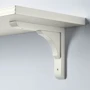 Настінна полиця ІКЕА Bergshult Ramshult 120х30 см Білий (s99290623) фото 5