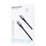Кабель Proove Cable USB-C to Lightning ReGen Silicone 1m Black (CCRS60002101): Длина 1 м