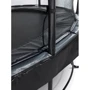Батут EXIT Elegant Premium 366 cm black с сеткой безопасности Deluxe для детей и взрослых: Диаметр / Ширина, см 390